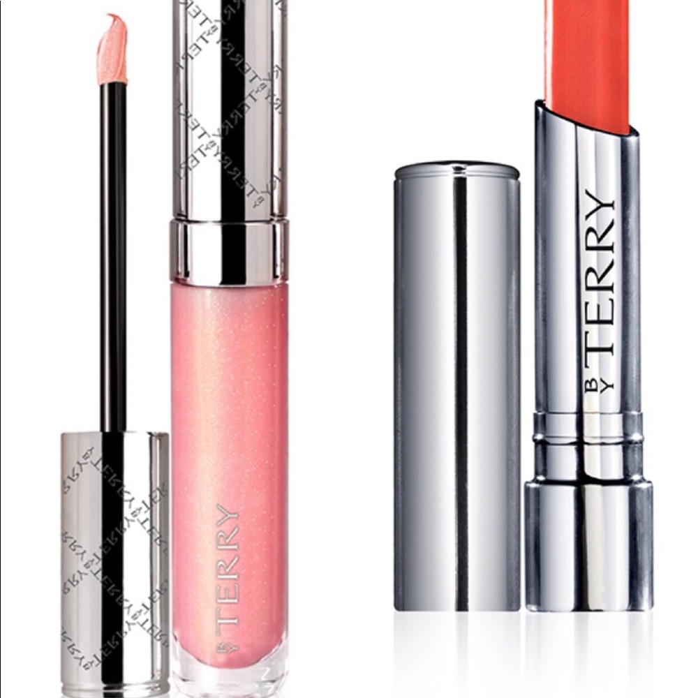 By terry lip gloss and lipstick